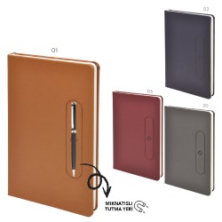 Termo Deri Magnetli Defter Termo Deri Magnetli Defter