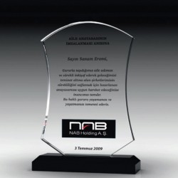 Kristal Plaket